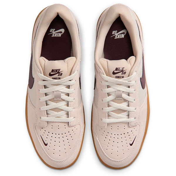 NIKE SB】FORCE 58 カラー：creamⅡ/burgundy crush DV5477-203 ナイキ