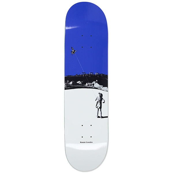 【POLAR】Roman Gonzalez KITE BLUE 8.125インチ　ポーラー スケートボード スケボー デッキ  SKATEBOARD DECK