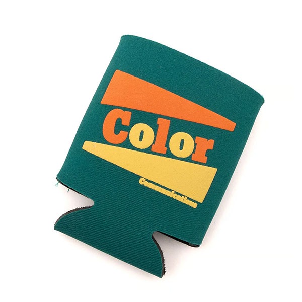 【COLOR COMMUNICATIONS】BAZOOKA RETRO COOZIE teal/khaki/neon blue カラーコミュ二ケーションズ クージー 小物 スケートボード スケボー SKATEBOARD