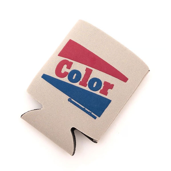 【COLOR COMMUNICATIONS】BAZOOKA RETRO COOZIE teal/khaki/neon blue カラーコミュ二ケーションズ クージー 小物 スケートボード スケボー SKATEBOARD