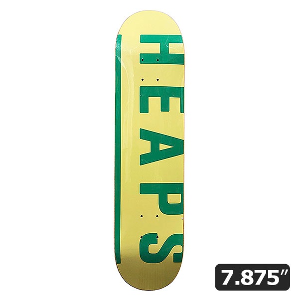 【HEAPS】HEAPS LOGO DECK 7.875インチ ヒープス スケートボード スケボー デッキ SKATEBOARD DECK