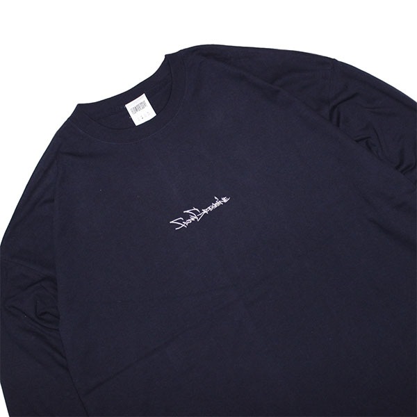 【FLOWGRESSIVE】ELI TAG L/S TEE navy フローグレッシブ ロンティー 長袖 スケボー SKATEBOARD
