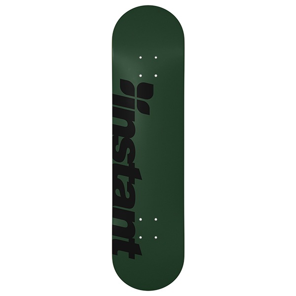 【instant】25SU LOGO DECK forest green/dark teal 8.0インチ インスタント スケートボード スケボー デッキ SKATEBOARD DECK