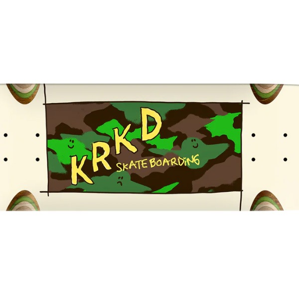 KROOKED】TEAM KAMO 8.06インチ クルキッド スケートボード スケボー