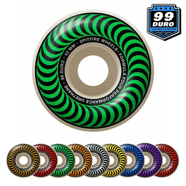スケートボード Spitfire Formula Four 99 DURO 54mm Amazon | スピットファイア (SPITFIRE) F4 99 DURO CONICAL 54mm