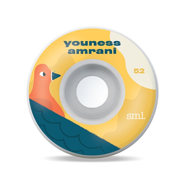 【sml.】Youness Amrani TOONIES 52mm スモール ハードウィール スケートボード スケボー SKATEBOARD WHEEL