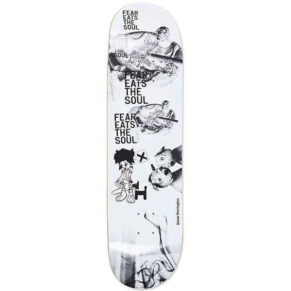 秋雪こはく　スケートボード Conflict POLAR】Aaron Herrington FEAR EATS THE SOUL 8.125インチ ポーラー