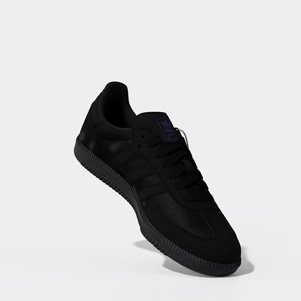 【adidas skateboarding】SAMBA ADV JP HQ5680 カラー:core black アディダス スケボー シューズ 靴 スニーカー SKATEBOARD SHOES