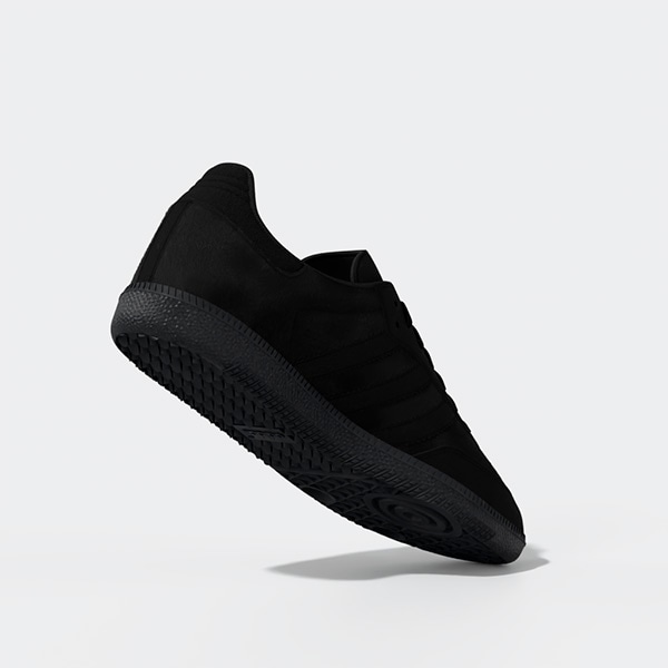 【adidas skateboarding】SAMBA ADV JP HQ5680 カラー:core black アディダス スケボー シューズ 靴 スニーカー SKATEBOARD SHOES