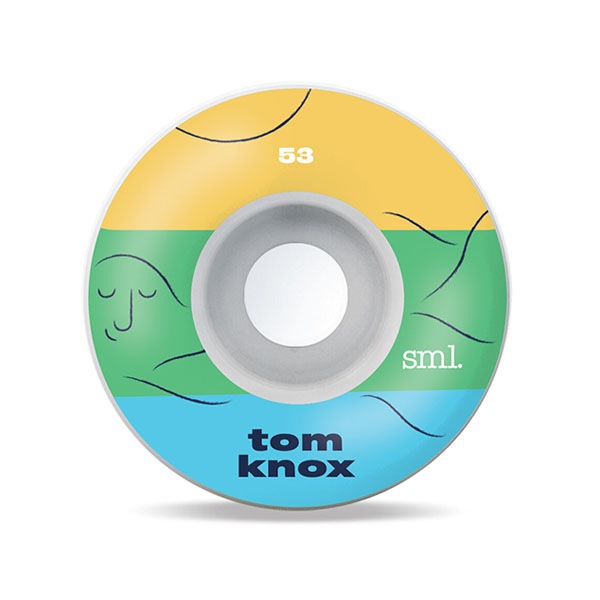 【sml.】Tom Knox TOONIES 53mm スモール ハードウィール スケートボード スケボー SKATEBOARD WHEEL