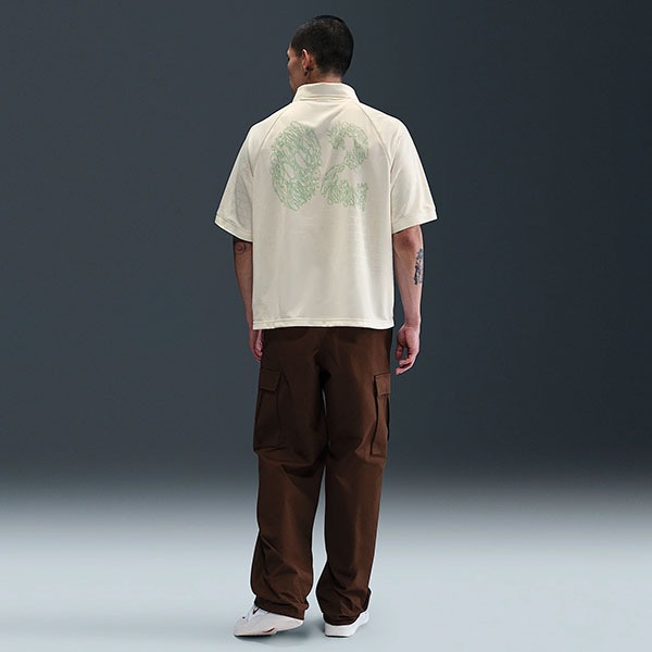 【NIKE SB】JACQUARD SKATEBOARD JERSEY カラー：sail HV4458-133　ナイキ エスビー 半袖 スケートボード スケボー SKATEBOARD