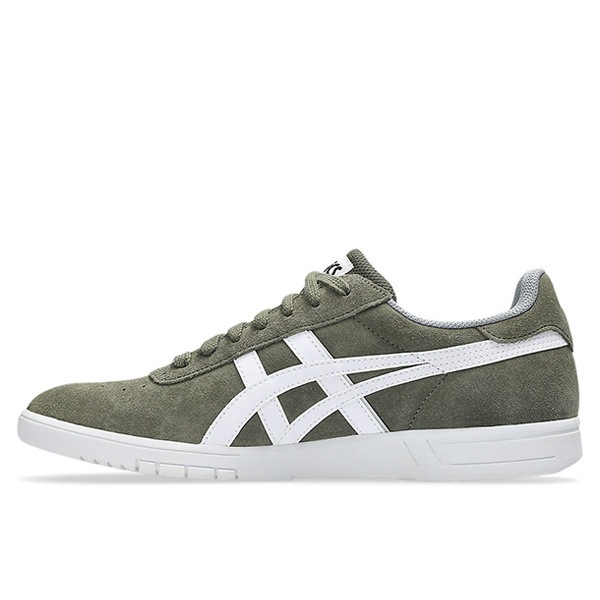 【asics skatebording】 GEL-VICKKA PRO カラー:dark olive/white アシックス スケートボーディング スケートボード スケボー シューズ 靴 スニーカー SKATEBOARD SHOES