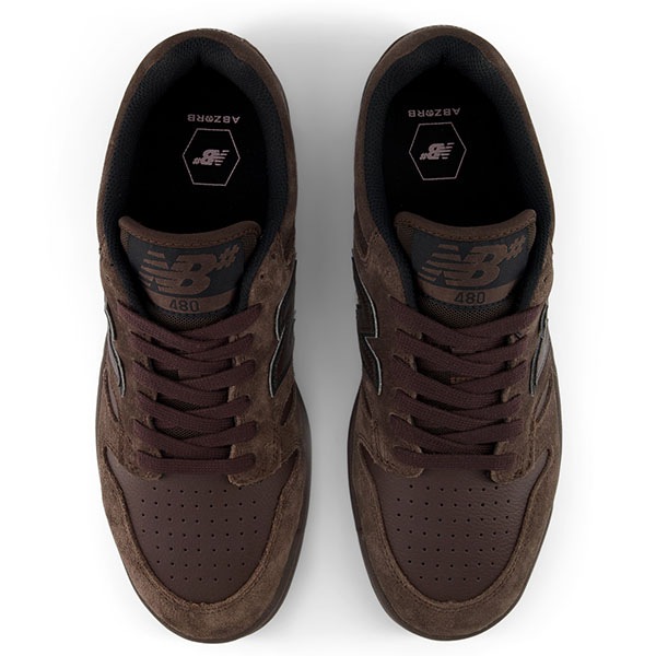 【NEW BALANCE NUMERIC】NM480 カラー：chocolate brown(CHC)　ニューバランス ヌメリック スケートボード スケボー シューズ 靴 スニーカー SKATEBOARD SHOES