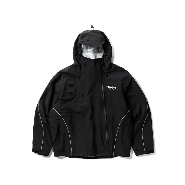 【TIGHTBOOTH x SauRas Being】MOUNTAIN PARKA black タイトブース ジャケット アウター スケートボード スケボー SKATEBOARD