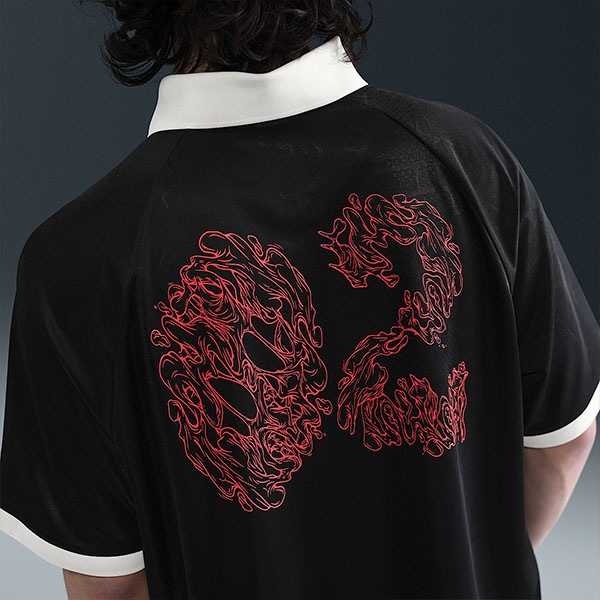 NIKE SB】JACQUARD SKATEBOARD JERSEY カラー：black/sail HV4458-010