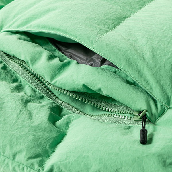 TIGHTBOOTH】PLAC DOWN JKT カラー：light green タイトブース