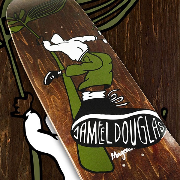 MAGENTA】Jameel Douglas M STREET BOARD -1992 RETRO SHAPE- 8.4