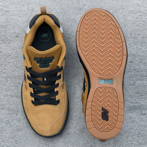 【NEW BALANCE NUMERIC】Tiago Lemos 808 カラー：brown(BNB)　ニューバランス ヌメリック スケートボード スケボー シューズ 靴 スニーカー SKATEBOARD SHOES