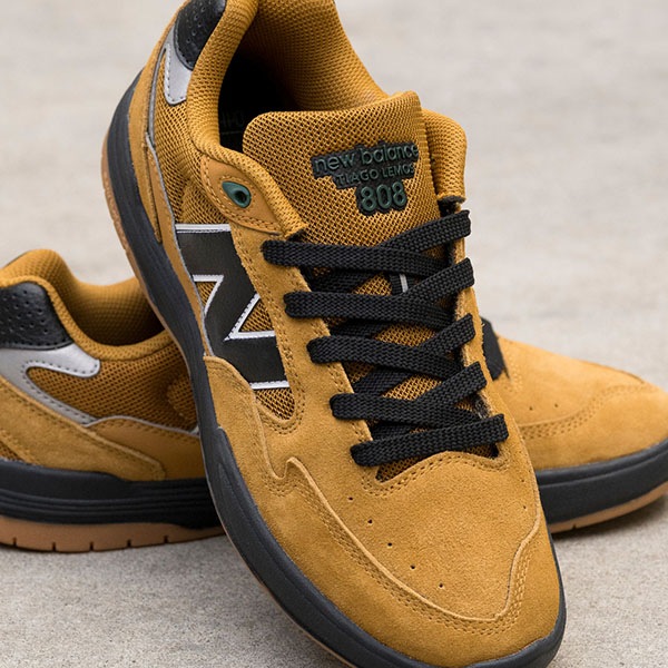 【NEW BALANCE NUMERIC】Tiago Lemos 808 カラー：brown(BNB)　ニューバランス ヌメリック スケートボード スケボー シューズ 靴 スニーカー SKATEBOARD SHOES