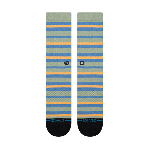 【STANCE】BRETT CREW Light green スタンス 靴下 スケートボード スケボー SKATEBOARD