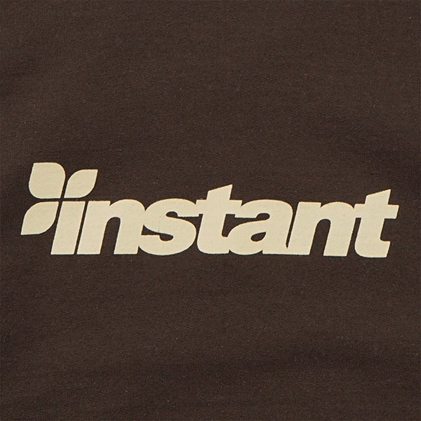 【instant】OG LOGO CREW NECK dark chocolate インスタント スウェット スケートボード スケボー SKATEBOARD
