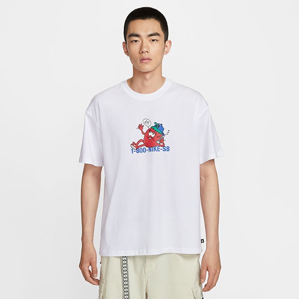 新品・未使用【ナイキ・エスビー】Tシャツ/総柄/日本代表/スケートボード NIKE SB】MAX90 SKATE S/S TEE カラー：white HV1303-100 ナイキ