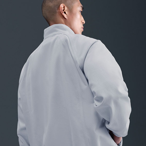 【NIKE SB】DENIM FULL-ZIP TRACK JACKET カラー:football grey/white IH1989-085 ナイキ エスビー ジャケット スケートボード スケボー SKATEBOARD