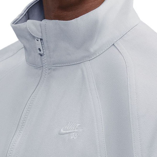 【NIKE SB】DENIM FULL-ZIP TRACK JACKET カラー:football grey/white IH1989-085 ナイキ エスビー ジャケット スケートボード スケボー SKATEBOARD