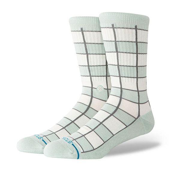 【STANCE】KITCHEN TILE CREW Light blue スタンス 靴下 スケートボード スケボー SKATEBOARD