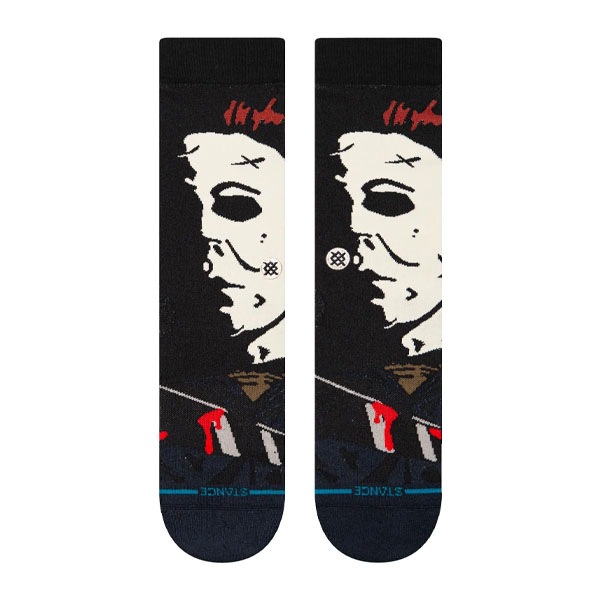 【STANCE】MICHAEL MYERS CREW navy スタンス ソックス 靴下 スケートボード スケボー SKATEBOARD