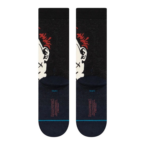 【STANCE】MICHAEL MYERS CREW navy スタンス ソックス 靴下 スケートボード スケボー SKATEBOARD