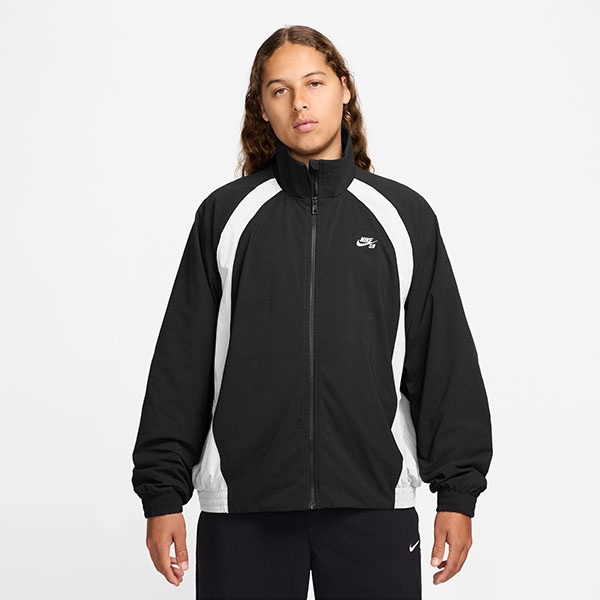 NIKE SB】FULL-ZIP WOVEN SKATE JACKET カラー：black/white/white