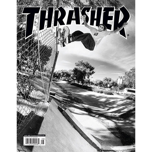 【THRASHER】AUGUST 2025 ISSUE #541 2025.8月号 スラッシャー マガジン 書籍 雑誌 スケートボード スケボー SKATEBOARD