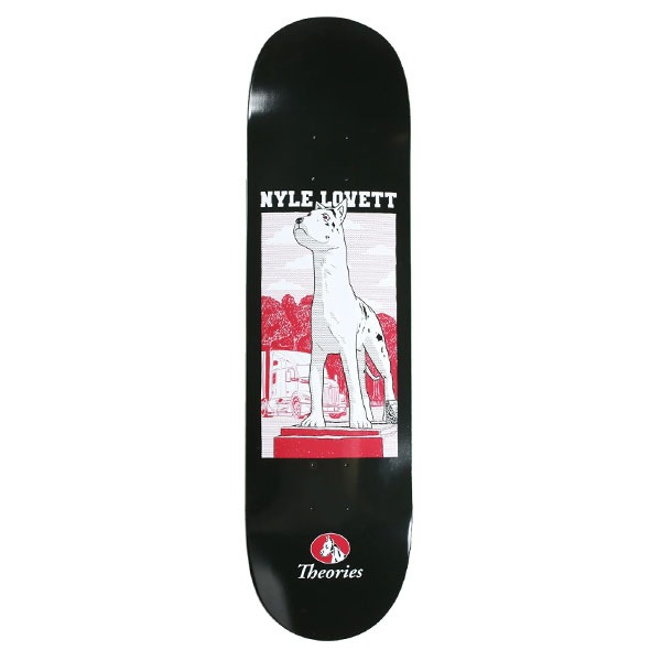 【THEORIES】NYLE LOVETT CHAMP 8.0インチ セオリーズ スケートボード スケボー デッキ  SKATEBOARD DECK