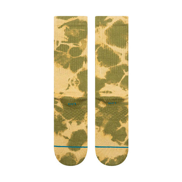 【STANCE】SPOTTY DYE CREW Olive スタンス 靴下 スケートボード スケボー SKATEBOARD