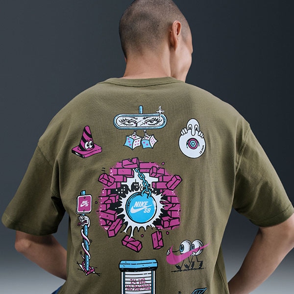 新品・未使用【ナイキ・エスビー】Tシャツ/総柄/日本代表/スケートボード 楽天市場】NIKE SB ナイキエスビー 半袖 Tシャツ メンズ