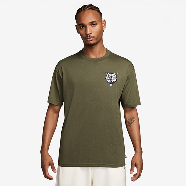 【NIKE SB】MAX90 SKATE S/S TEE カラー:medium olive HV2189-222 ナイキ エスビー Tーシャツ 半袖 スケートボード スケボー SKATEBOARD