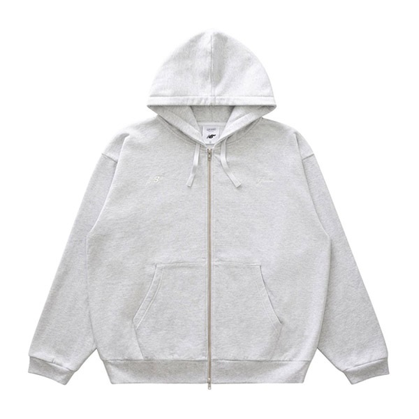 【NEW BALANCE NUMERIC×GRAND COLLECTION】HEAVYWEIGHT FULL ZIP HOODIE heather ニューバランス ヌメリック グランド スケートボード スケボー SKATEBOARD
