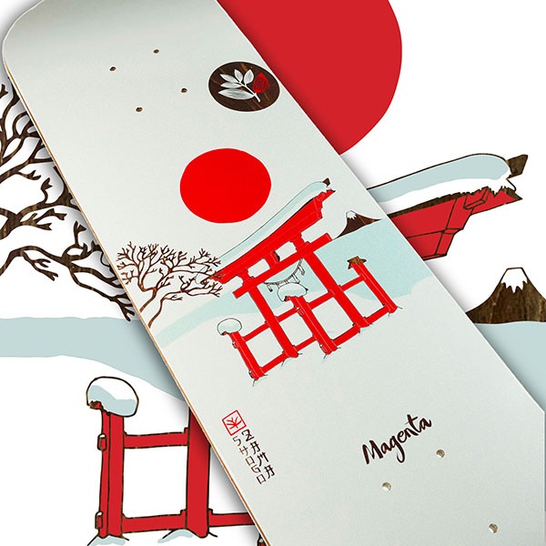 【新品未使用】magenta スケートボードデッキ 8.125 インチ MAGENTA】Shogo Zama TORI 8.0インチ マジェンタ スケートボード