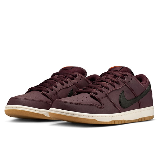 NIKE SB】DUNK LOW PRO ISO “Orange Label” カラー：burgundy crush