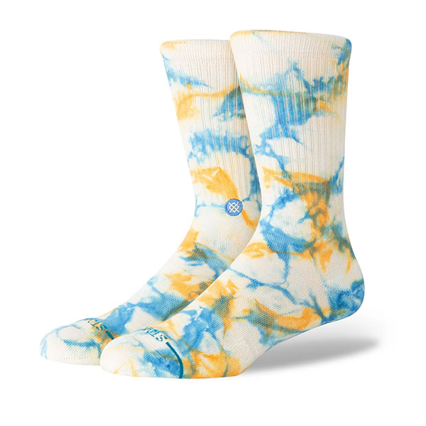【STANCE】SPOTTY DYE CREW Mango スタンス 靴下 スケートボード スケボー SKATEBOARD
