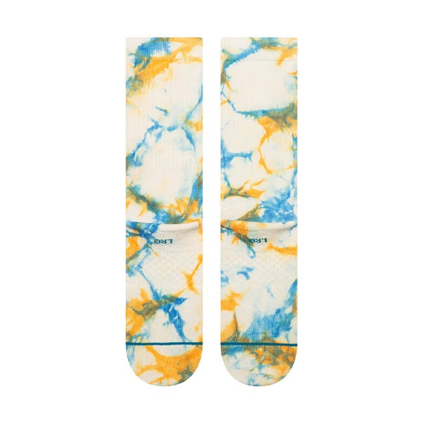 【STANCE】SPOTTY DYE CREW Mango スタンス 靴下 スケートボード スケボー SKATEBOARD