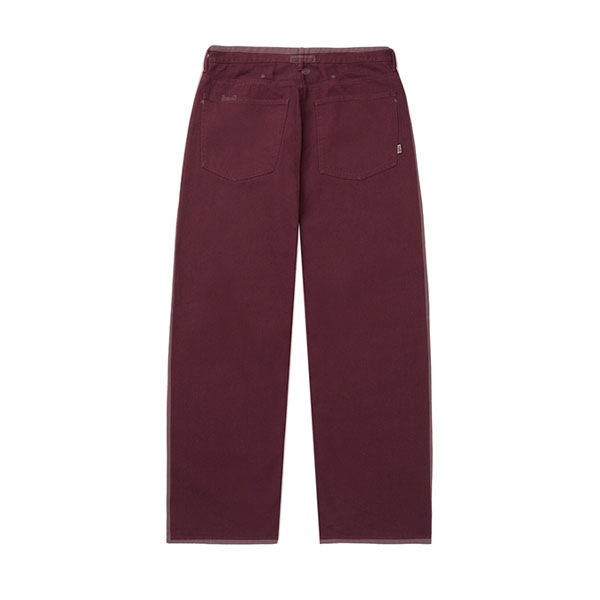 【HUF】CROMER SIGNATURE PANT wine ハフ パンツ ズボン スケートボード スケボー SKATEBOARD