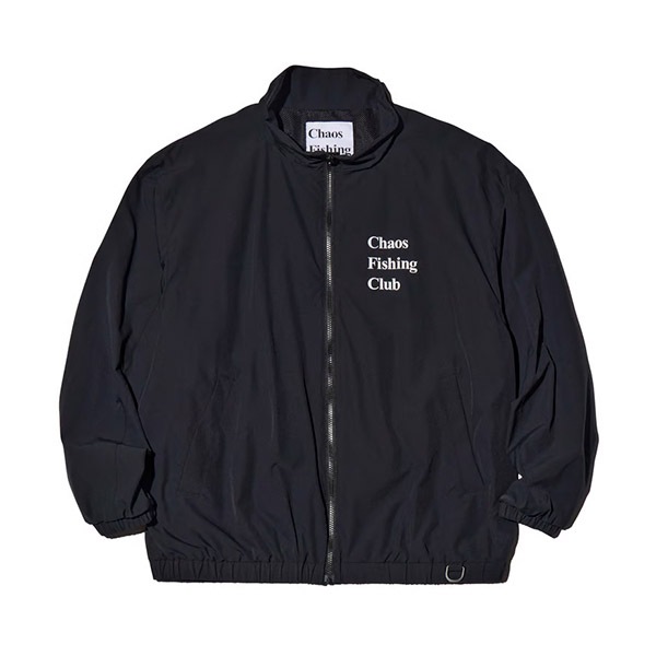 【Chaos Fishing Club】LOGO TRACK JACKET black カオスフィッシングクラブ ジャケット スケートボード スケボー SKATEBOARD
