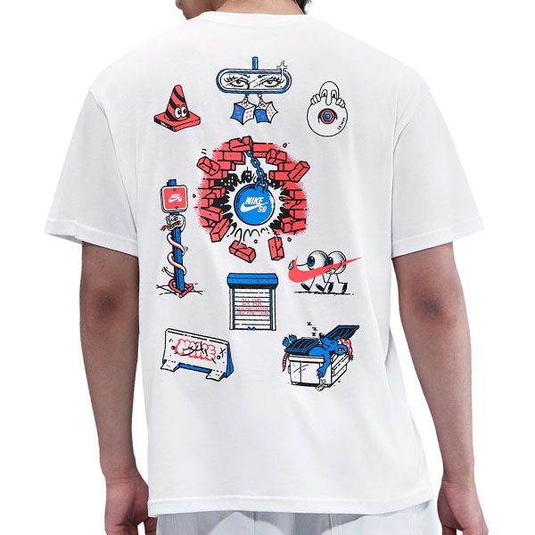 新品・未使用【ナイキ・エスビー】Tシャツ/総柄/日本代表/スケートボード NIKE SB パリオリンピック スケートボード日本代表ウェア T