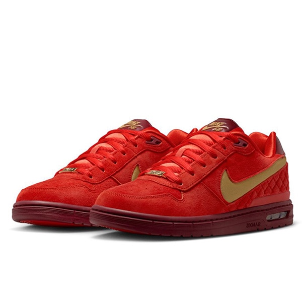 NIKE SB】PAUL RODRIGUEZ ZOOM AIR LOW QS カラー：habanero red/club