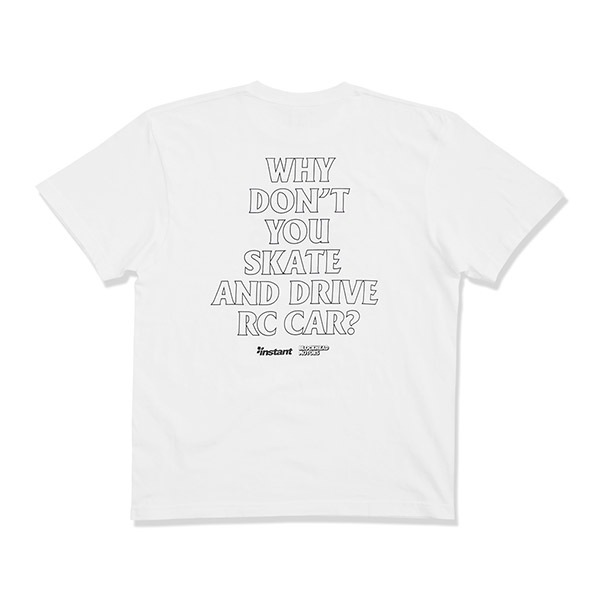 instant×BLOCKHEAD MOTORS】INSTANT 30TH BHM TEE white インスタント