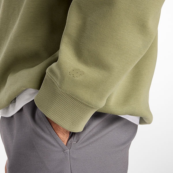 【NEW BALANCE NUMERIC】NB NUMERIC ADVANCED RUGBY SHIRTS MT53703 カラー：dark olive (DEK)　ニューバランス ヌメリック ラグビーシャツ スケートボード スケボー SKATEBOARD