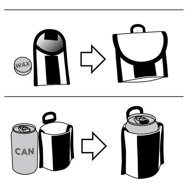 【VAGA】NANO COOLER WITH SKATE WAX バガ ワックス バッグ スケートボード スケボー SKATEBOARD