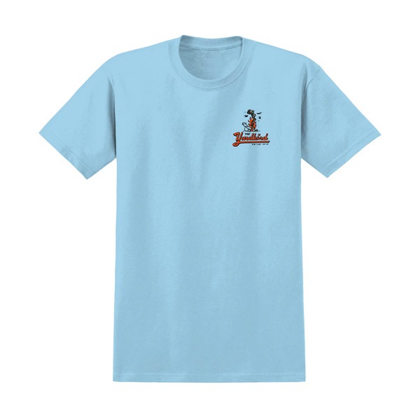 ANTI HERO】JALOPI YARDBIRD TEE heather light blue アンチヒーロー T
